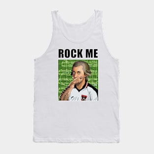 Football Art - Wolfgang Amadeus Mozart - ROCK ME Tank Top